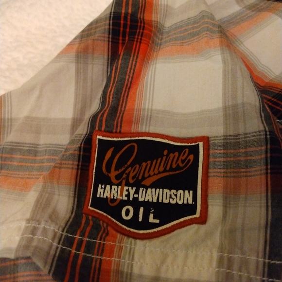 💛💙Harley Davidson short sleeve button up shirt. Size XXL.💙💛 - Picture 8 of 8